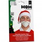 Máscara Pai Natal de proteção para crianças packaging