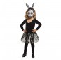 Disfarce Halloween Esqueleto tutu meninas para uma festa Halloween