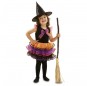 Disfarce Halloween Bruxa fantasia meninas para uma festa Halloween