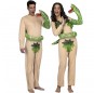 O casal Adão e Eva Paraíso original e engraçado para se disfraçar com o seu parceiro