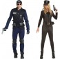 O casal Polícias SWAT original e engraçado para se disfraçar com o seu parceiro