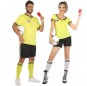 O casal Árbitros de futebol original e engraçado para se disfraçar com o seu parceiro