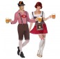 O casal Oktoberfest alemão original e engraçado para se disfraçar com o seu parceiro