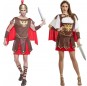 O casal Centuriões romanos original e engraçado para se disfraçar com o seu parceiro