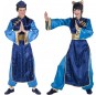 O casal Chineses elegantes original e engraçado para se disfraçar com o seu parceiro