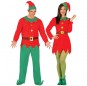 O casal Elfos de pai Natal original e engraçado para se disfraçar com o seu parceiro