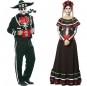 Fatos de casal Esqueletos Mexicanos Catrina