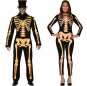 O casal Esqueletos Skull original e engraçado para se disfraçar com o seu parceiro