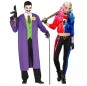 O casal Joker e Harley Quinn original e engraçado para se disfraçar com o seu parceiro