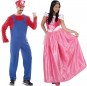 Fatos de casal Mario Bros e Princesa Peach