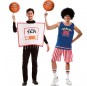O casal NBA All Star original e engraçado para se disfraçar com o seu parceiro