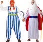 O casal Obelix e Panoramix original e engraçado para se disfraçar com o seu parceiro