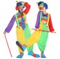 O casal palhaço de circo original e engraçado para se disfraçar com o seu parceiro