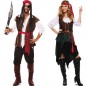 O casal Reis piratas original e engraçado para se disfraçar com o seu parceiro