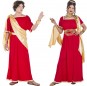 Fatos de casal Romanos vermelhos