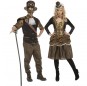 O casal Steampunk original e engraçado para se disfraçar com o seu parceiro