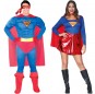 O casal Superman e Supergirl original e engraçado para se disfraçar com o seu parceiro