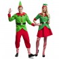 O casal Elfos Pai Natal original e engraçado para se disfraçar com o seu parceiro
