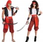 Fatos de casal Guerreiros piratas