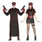 O casal Militares góticos original e engraçado para se disfraçar com o seu parceiro