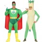 O casal Super Herói Marijuana e Charro original e engraçado para se disfraçar com o seu parceiro
