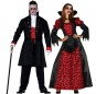 O casal Vampiros escuros original e engraçado para se disfraçar com o seu parceiro