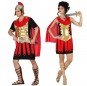 O casal guerreiros romanos original e engraçado para se disfraçar com o seu parceiro