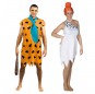 O casal Trogloditas Fred e Wilma Flintstones original e engraçado para se disfraçar com o seu parceiro