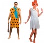 O casal The Flintstones original e engraçado para se disfraçar com o seu parceiro