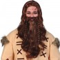 Cabeleira Viking Longa com Barba para completar o seu disfarce