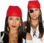 A Peruca pirata do Caribe com cachecol mais engraçada para festas de fantasia