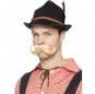 chapéu alemão da Oktoberfest preto para completar o seu disfarce