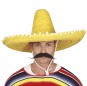 Chapéu mexicano amarelo para completar o seu disfarce