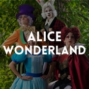 Loja online de fatos originais de Alice no País das Maravilhas
