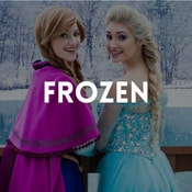 Catálogo de fatos Frozen para rapazes, raparigas, homens e mulheres