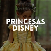 Catálogo de fatos Princesas Disney para rapazes, raparigas, homens e mulheres