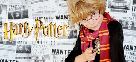 Fatos e acessórios oficiais Harry Potter