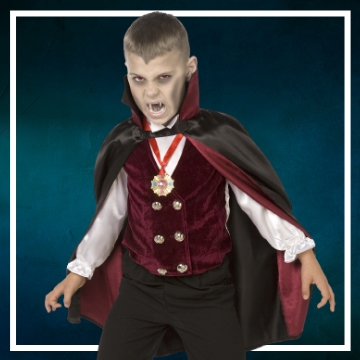 Comprar fantasias de vampiros Halloween para meninos online