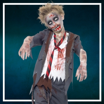 Comprar fantasias de zombies Halloween para meninos online