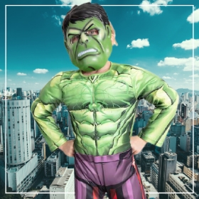 Hulk para homem, mulher e crianças