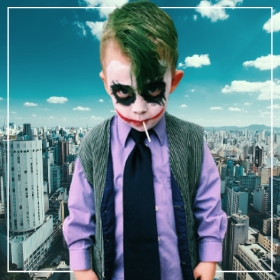 Joker para homem, mulher e crianças