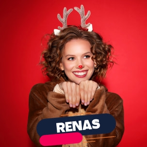 Descubra a magia do Natal com nossas encantadoras fantasias de renas. Celebre as festas com estilo e diversão para toda a família.